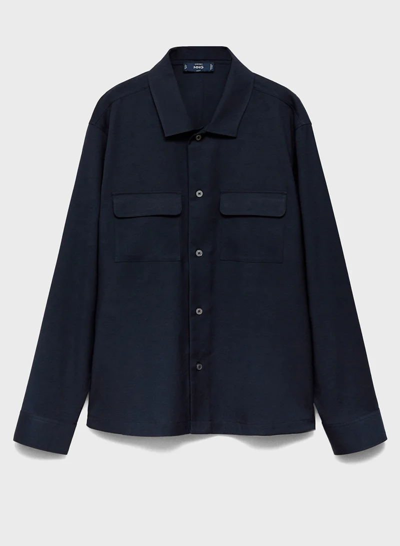 مانجو مان Marius  Regular Fit Button Down Shirt