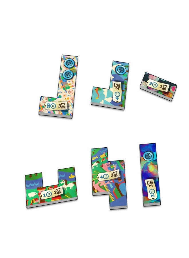 Lookout Games Patchwork Board Game (Revised Edition) - Interactive Quilting Puzzle Strategy Game, Family Fun for Kids & Adults, Ages 8+, 2 Players, 30 Minute Playtime - Image 2