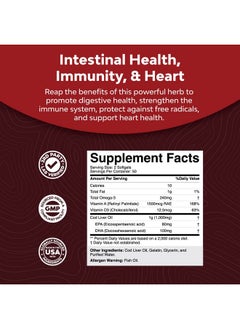 Natures Craft Icelandic Cod Liver Oil Softgels Wild Caught Epa Dha Omega 3 Fish Oil 1000Mg Sustainably Sourced Burpless Fish Oil Supplement With Vitamin D3 And A For Heart Joint Brain And Immune Support  - Image 4
