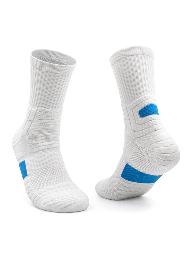 KUYING Fashion Anti Slip Breathable Sports Socks Three Piece Set 