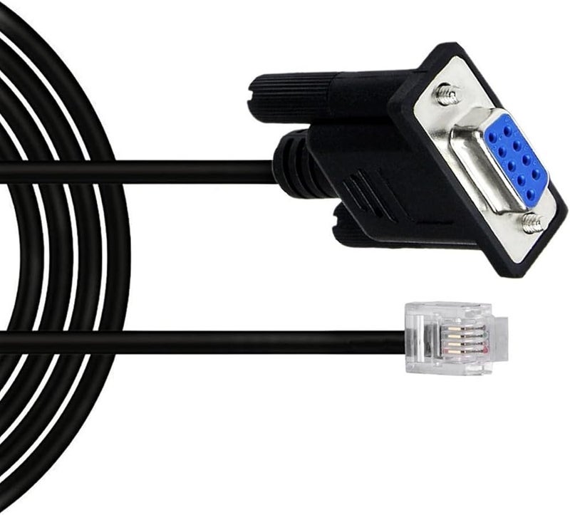 RS232 Female to RJ11 6P4C Console Cable for AP7800 AP7900 PDU Remote Management Data Center Plug and Play - Image 4