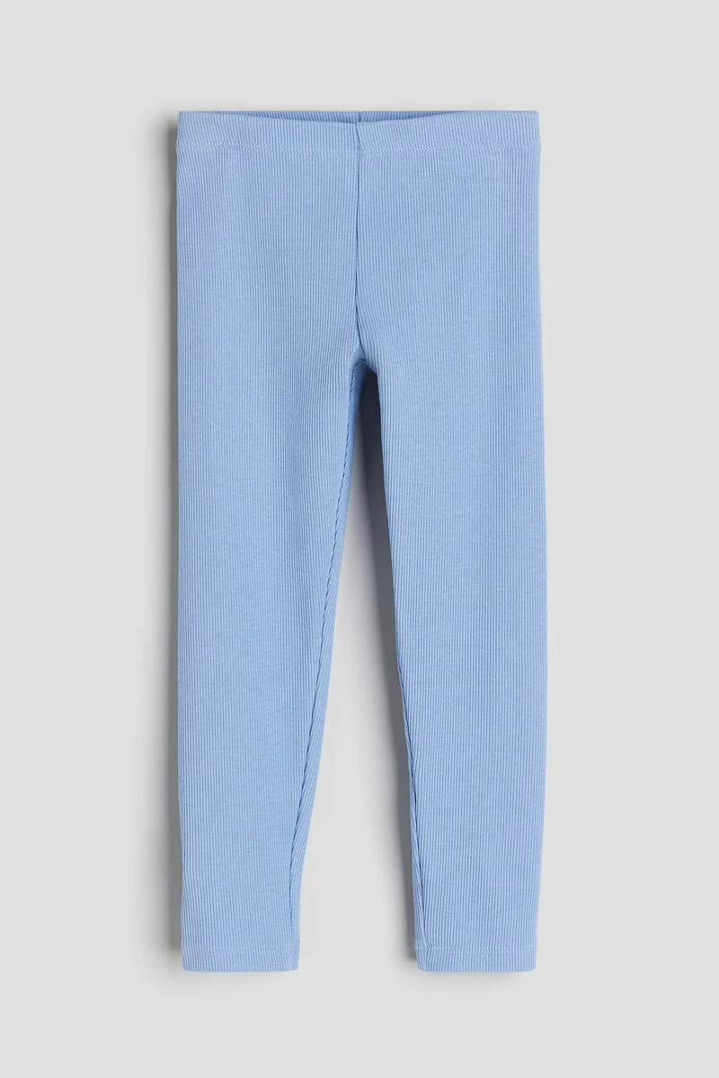 H&M Kids Ribbed Jersey Leggings