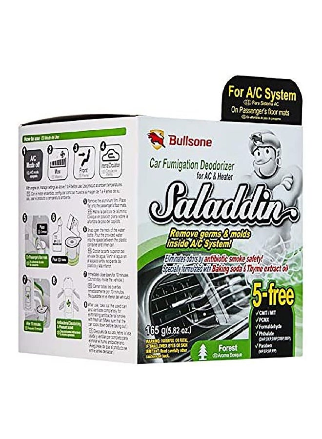 بولسون ACR-097-00007 مزيل الروائح الكريهة من السيارة لجهاز التدفئة والتكييف برائحة الغابة أخضر 165 غرام - Image 3