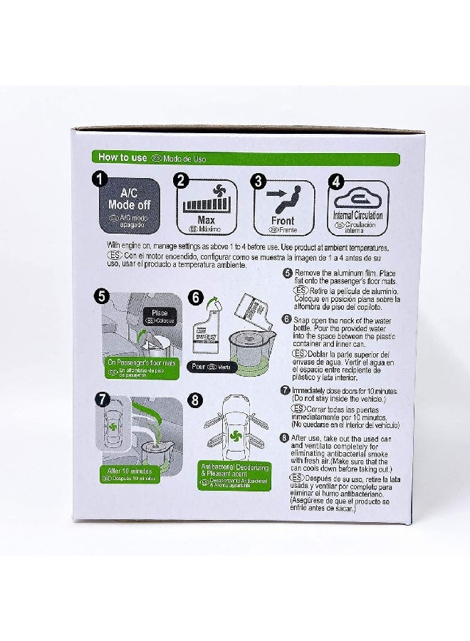 بولسون ACR-097-00007 مزيل الروائح الكريهة من السيارة لجهاز التدفئة والتكييف برائحة الغابة أخضر 165 غرام - Image 4