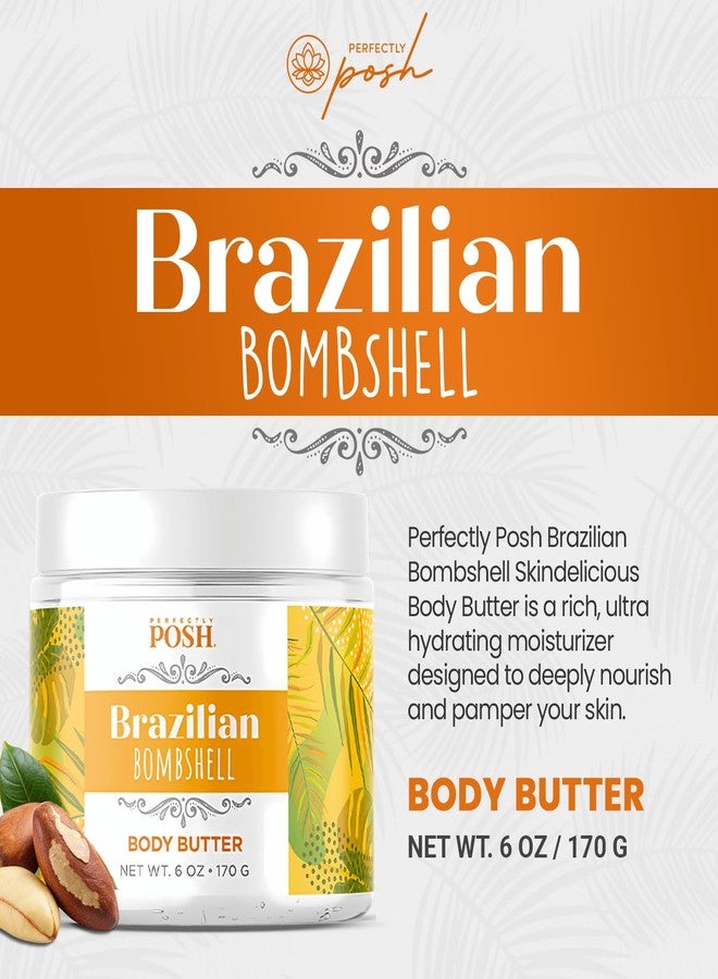 Perfectly Posh - Brazilian Bombshell Body Butter - Shea Body Butter - 170 g - Image 3