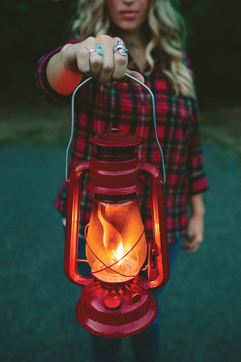 Stansport 12" Hurricane Lantern (127), 12inch, Red - Image 5