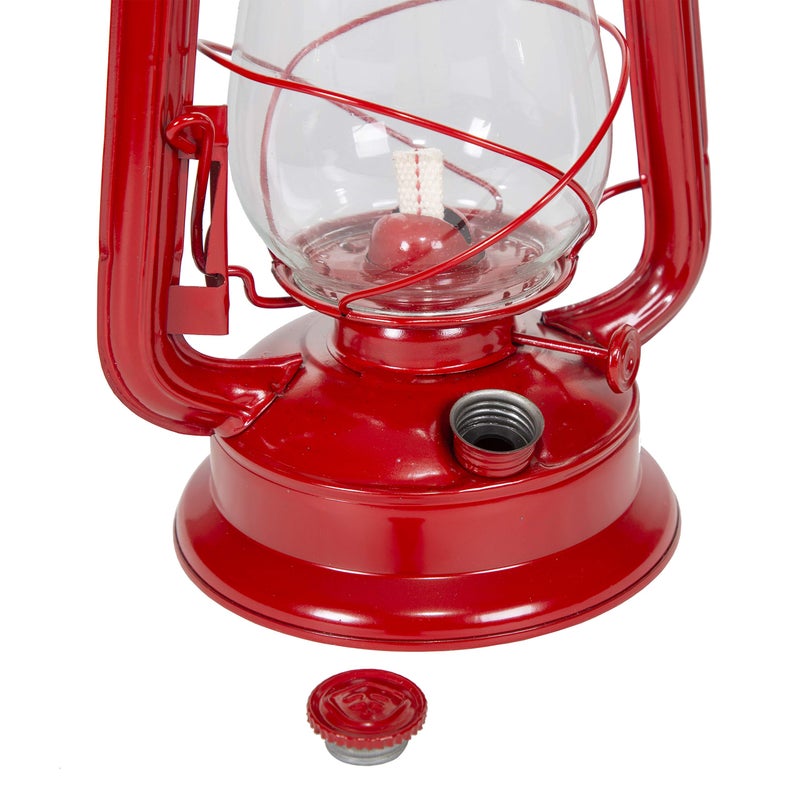 Stansport 12" Hurricane Lantern (127), 12inch, Red - Image 4