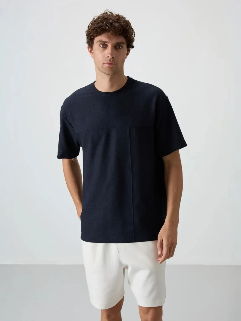 TOMMYLIFE TOMMY Oversized Jersey T-Shirt With Pocket