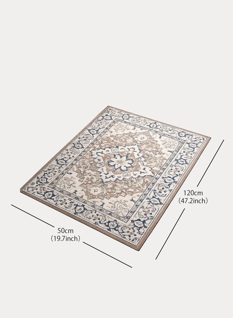 لوبيتيز المستطيل السجاد ، بوهيميا نمط ( 120x50cm ) تقليد الكشمير ، ومكافحة زلة المواد ، لينة المضادة للانزلاق ، ومناسبة لوضع في غرفة المعيشة ، غرفة نوم ، مطبخ ، باب المنزل . - Image 3