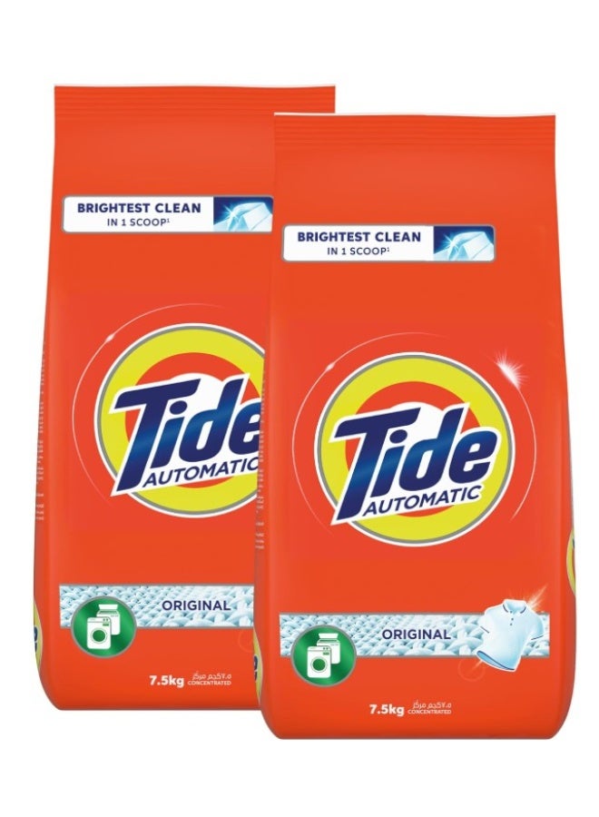 Tide Laundry Powder Detergent, Original Scent, Suitable for Automatic Machines, 15 Kg - Image 1