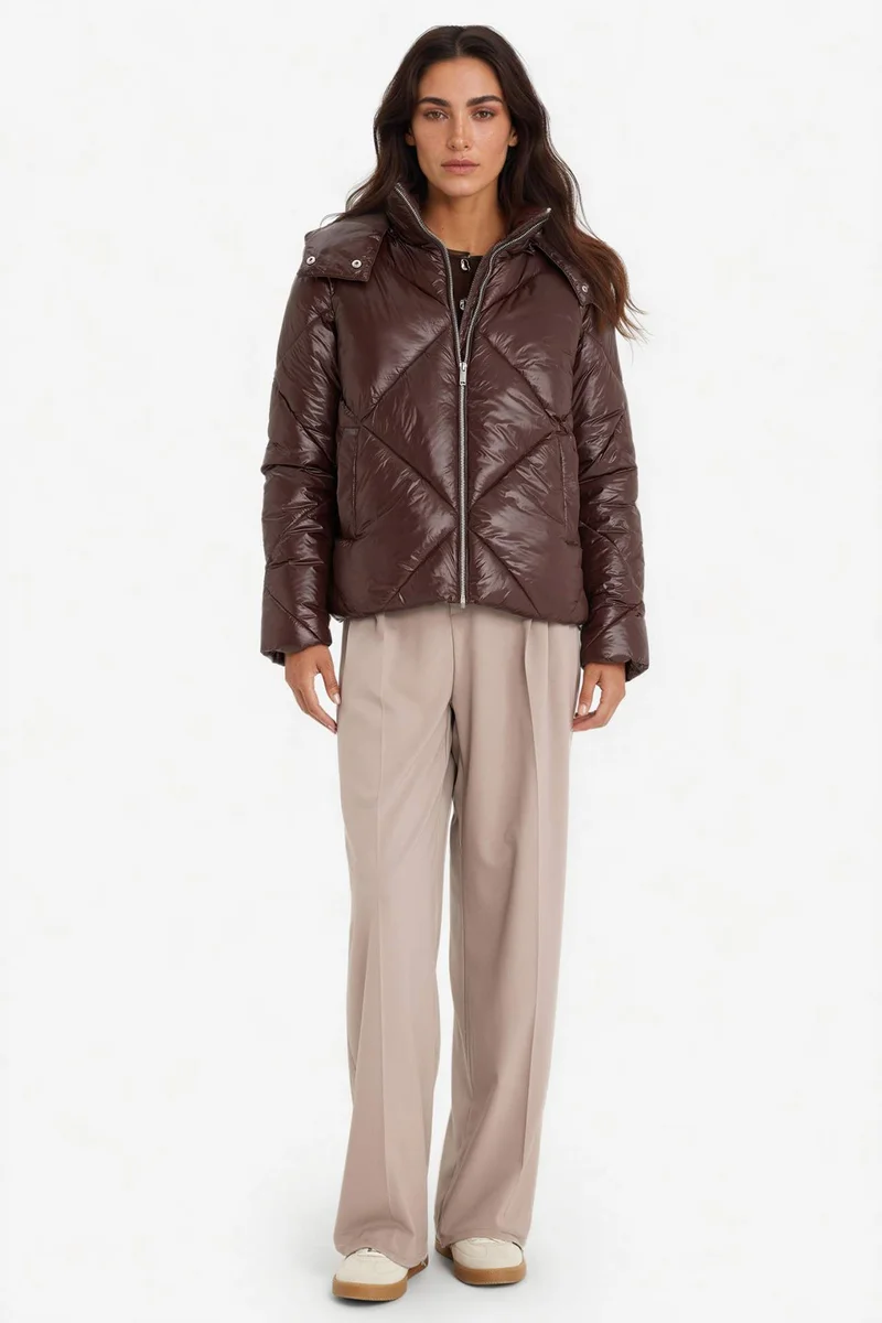 ديفاكتو Waterproof Regular Fit Puffer Jacket