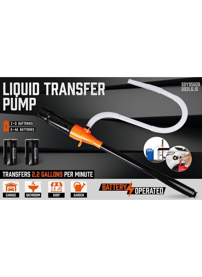 Generic Siphon Pump, Water & Fuel Transfer Pump Siphon, Enlarged Caliber Siphon Fuel Hand Pump for Gasoline, Oil, Diesel & Water  - Image 3