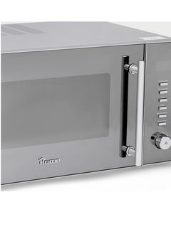 Home Microwave 34L 1500W With Grill Power: 220-240V/50Hz. Microwave power output: 1000 watts. Microwave power: 1500 watts. Grill power: 1300 watts. Capacity: 34 liters. Works grill function. It is characterized by precocity. Multi-stage cooking. Contains an automatic cooking menu. It is characterized by the presence of an end of cooking signal. There is a timer to set the time and an indicator at the end of cooking. Accessories: Microwave window – circular cylinder – hub – control panel – router guide – glass tray – grill heater – metal shelf. The device has 2 cooking stages. It has a heat-insulating handle for easy use.  - Image 2