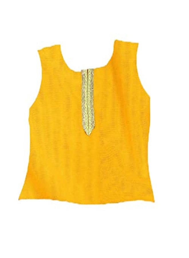 HIBA independence day Tricolour lehenga choli for kids with orange top and white green lehenga with white duptta 3-4 years - Image 5