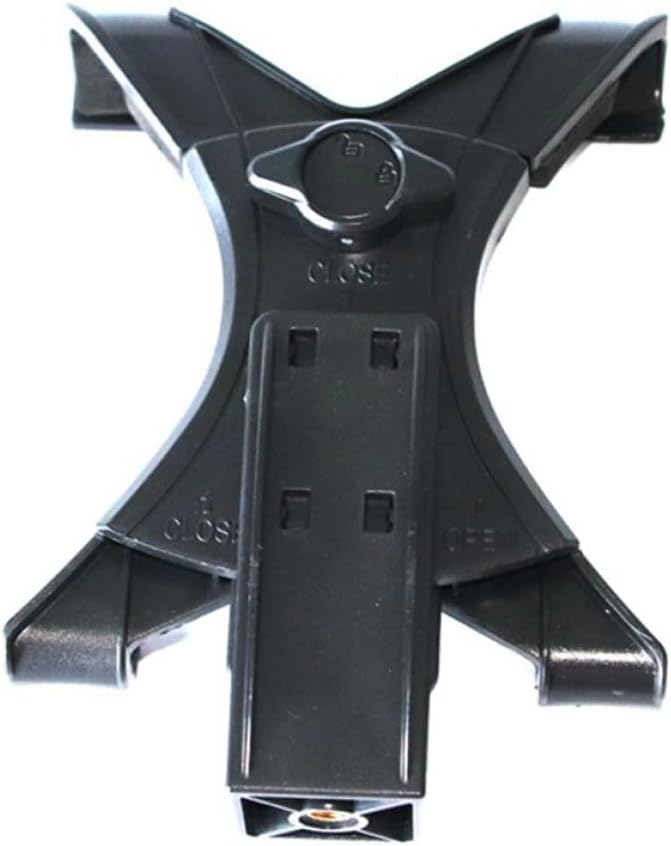 Tablet Holder Tripod Plastic Clamp Live Tablet Support for Streaming and Outdoor Use Compatible with Tablet Black - Image 1