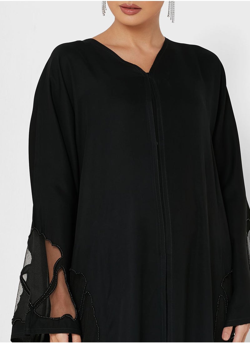 Khizana Printed Abaya  - Image 3