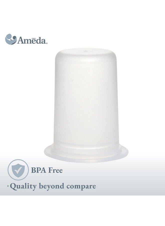 Ameda Universal Silicone Replacement Diaphragms | Ameda Pump Parts | 2 Count | (New & Improved) | Ameda Mya Joy & Mya Joy Plus Breast Pump Parts | Ameda Breast Pump Parts  - Image 2