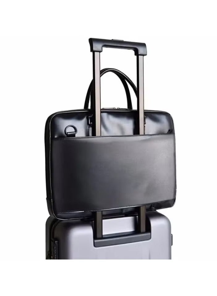 Lenovo TP300-L Professional Laptop Carry Bag – Water-Resistant Topload Case with Trolley Strap & Shoulder Strap  - Image 3