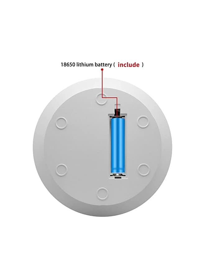 The Bros Motorized Rotating Display Stand, 7.87inch, 17.6LB Load Ultra-Quiet 360 Degree Electric Rotating Turntable Display Stand for Photography Products, Jewelry, Cake,3D Model (White) - Image 3