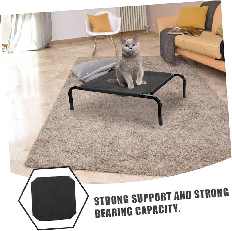 Washable Elevated Dog Bed Detachable Mesh Cover Indoor Outdoor Pet Cot - Image 4