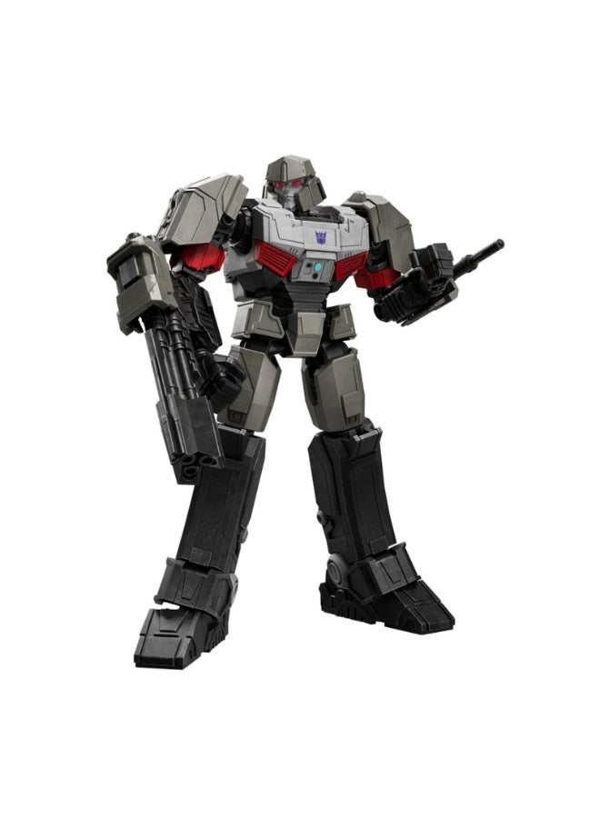 Blokees Transformers Classic Class 12 Megatron Model Kit | Buildable Action Figure Toy with Glowing Eyes & Chest | STEM Construction Toy for Kids & Collectors | 71 PCS Assembly Figure with Weapons & Display Base - Image 1