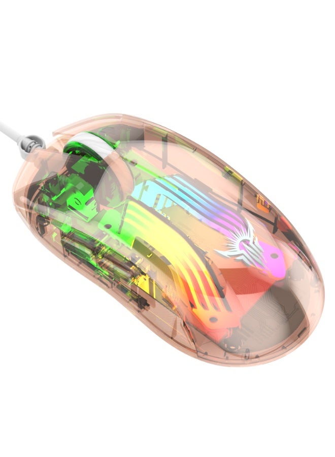 EBMINI New Frontier Esports Gaming Mechanical Silent Wired Mouse