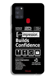 Tolwak Samsung Galaxy A21s Protective Case Cover Builds Confidence Sticker  - Image 1