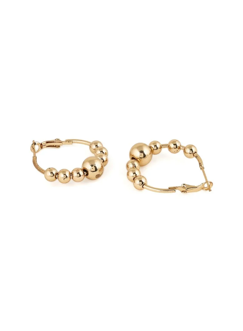 Priyaasi Plated Contemporary Drop Earrings