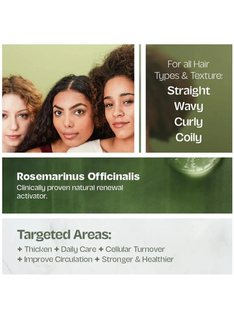 الموس ألموس - زيت إكليل الجبل والنعناع لتقوية الشعر وفروة الرأس - 30 مل - Image 4