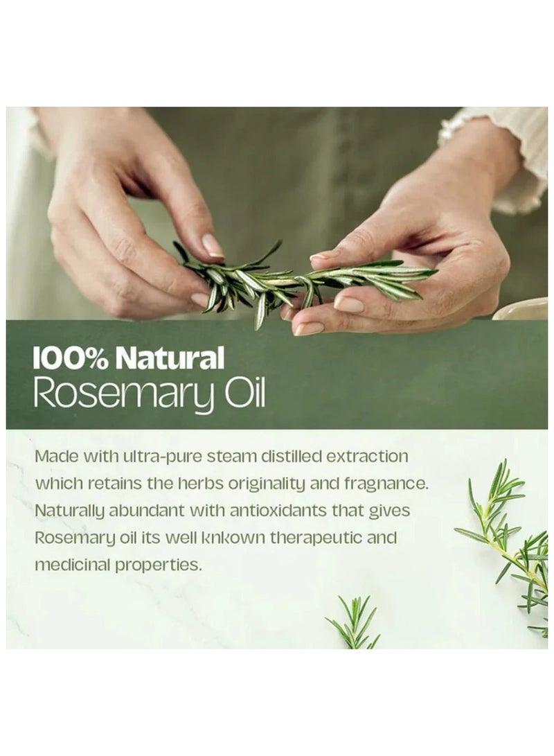 الموس ألموس - زيت إكليل الجبل والنعناع لتقوية الشعر وفروة الرأس - 30 مل - Image 5