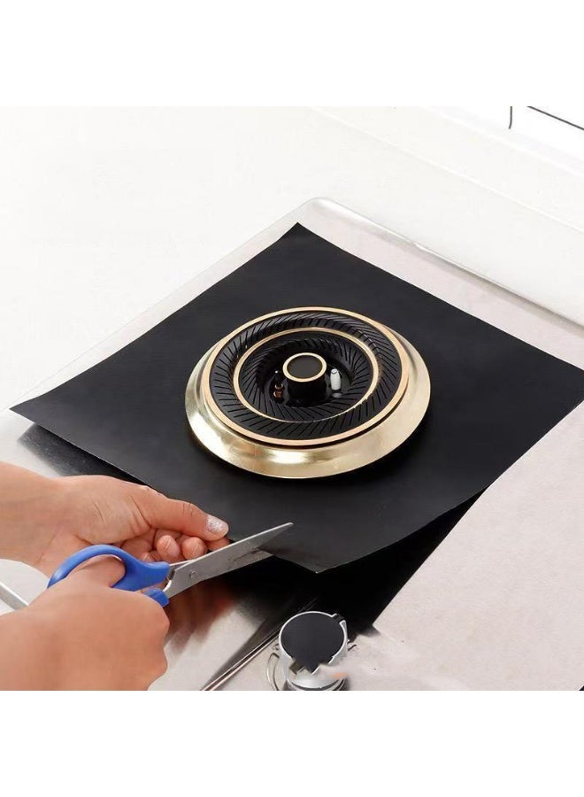8-Piece Gas Stove Burner Cover Reusable Gas Range Protectors 27 x 27cm - Image 3