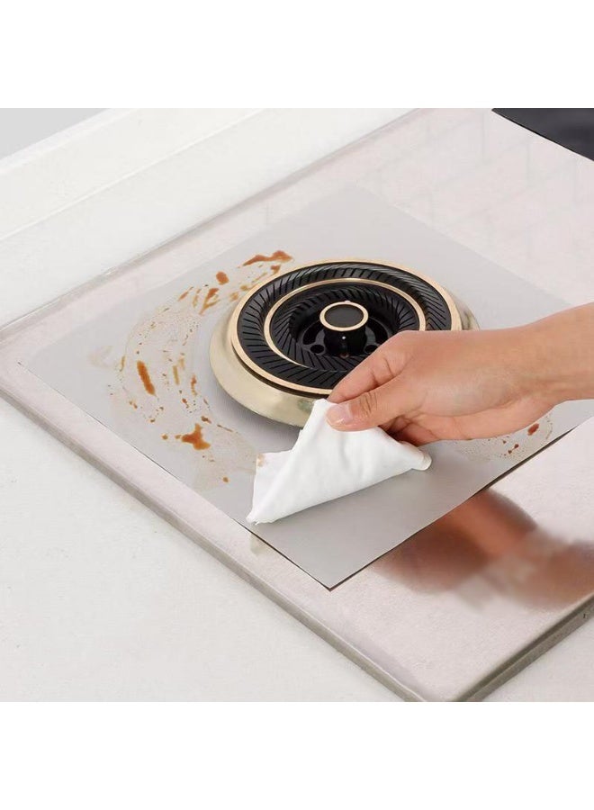 8-Piece Gas Stove Burner Cover Reusable Gas Range Protectors 27 x 27cm - Image 4
