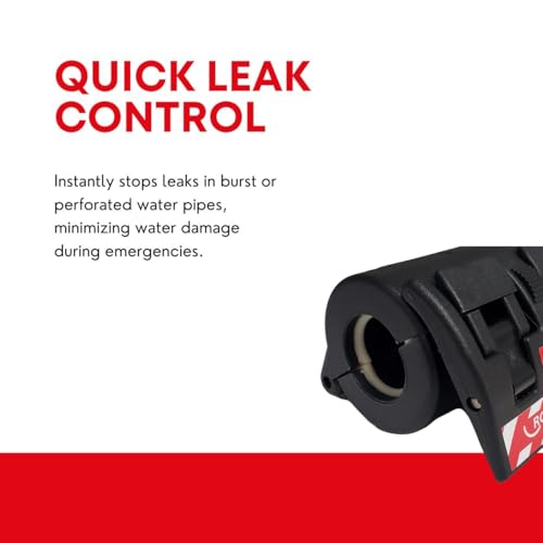 Rothenberger Kibosh Emergency Pipe Repair - Quick, Easy and Professional Way to Repair Burst - 3/4", Up to 145 PSI - 80012 - Image 4