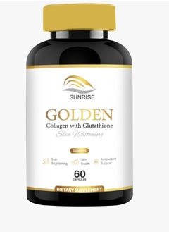 Golden Collagen With Glutathione 60 Capsules | Advanced Formula Skin Whitening Capsules - pzsku/Z934C59D0AA03FA7D5A1CZ/45/_/1708279574/d78f3619-e8f4-456c-8833-cab1cad51c15