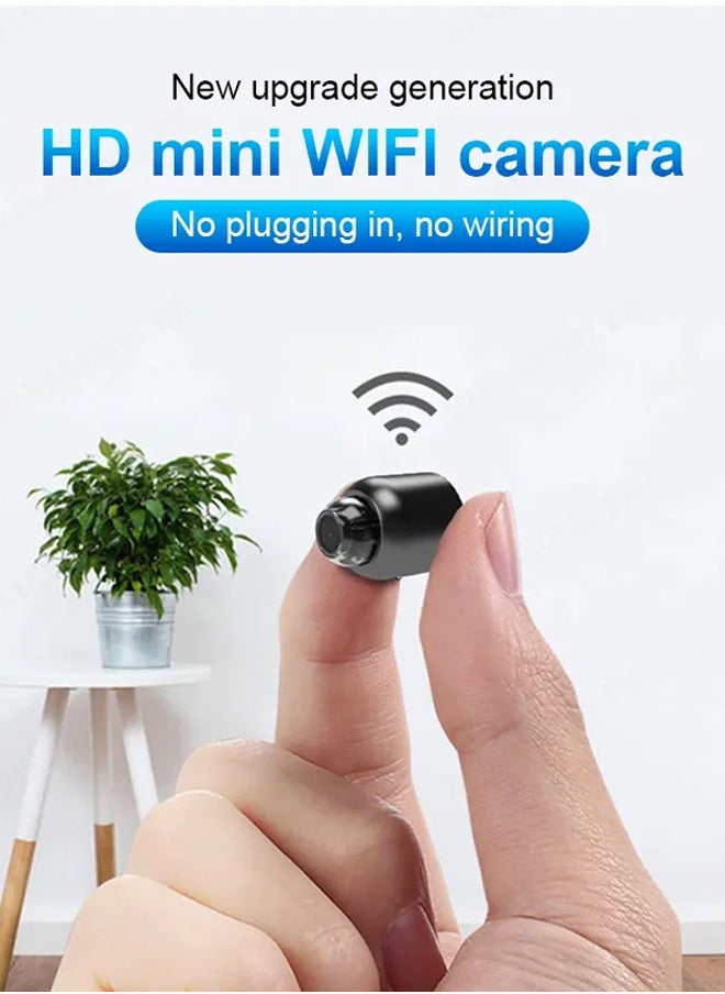 Generic - Wireless Network Camera Mini WiFi Camera 1080P HD Home Night Vision Remote Monitoring Micro Baby Monitor Supports Video Playback Function - Image 1