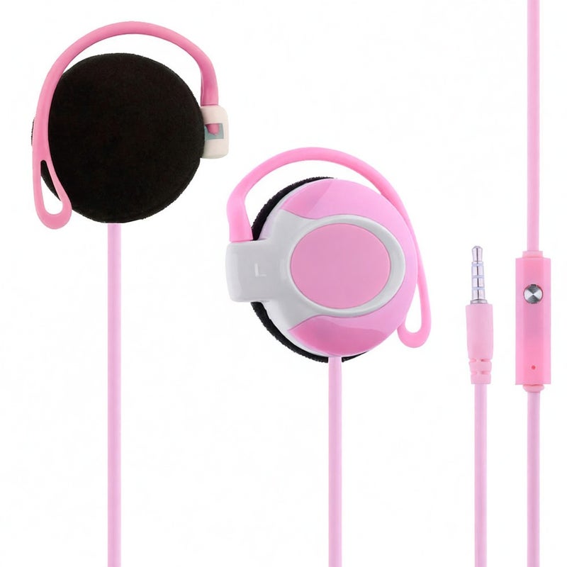 SHINI SN-360 Ear Hook Headsets 3.5mm Wired Stereo Earphone Game Sports Headphone with Mic for Phone Headset - Image 1
