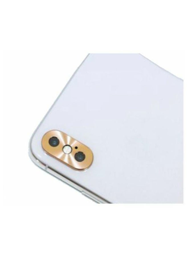NIBEMINENT Camera Lens Metal Screen Protector For iPhone Xs-Max Clear