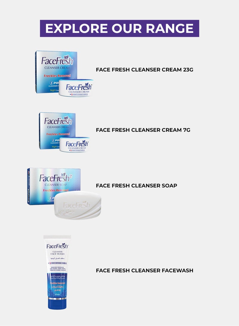 Face Fresh Cleanser Soap – Set of 3 (100g Each) - Image 2