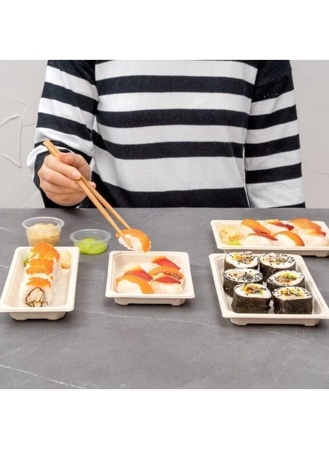 عيدان طعام يابانية، طبيعية قابلة لإعادة الاستخدام، ناعمة ومزخرفة، طقم من 10 أزواج، للسوشي، النودلز، الرامن، والمأكولات الصينية - Image 4