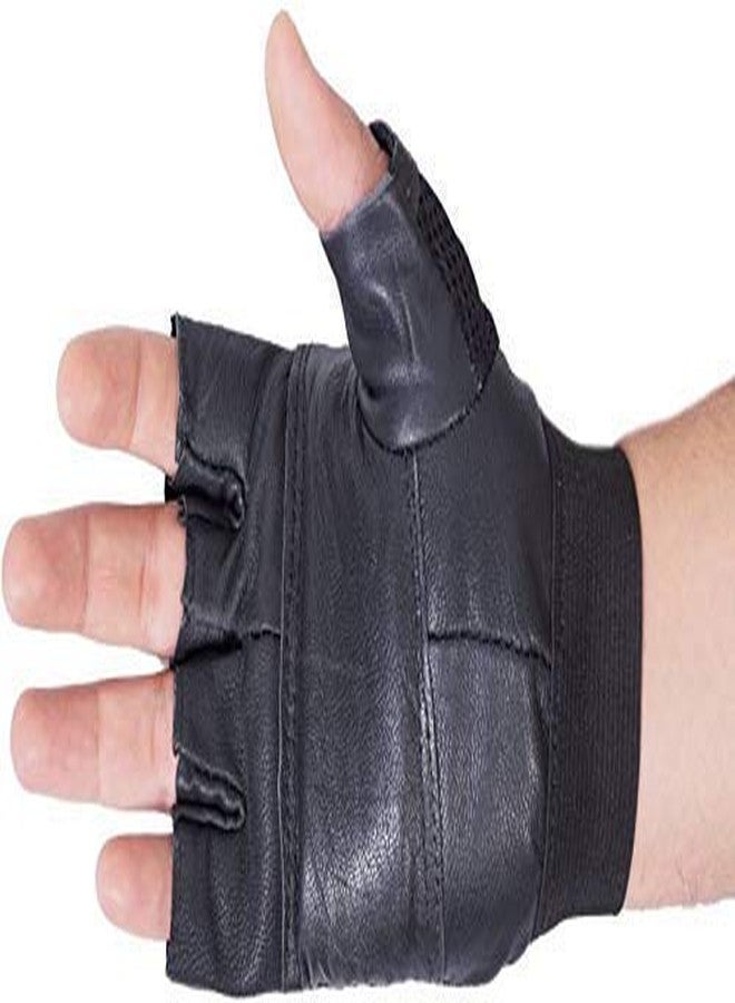 DRAUSS Power Muscles Gym Gloves, Cycling Gloves, Riding Gloves, Stretchable Size for Both Men and Women, Odor-Free and Clean- (Black) - Image 3