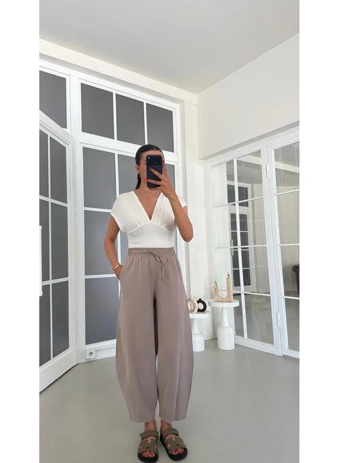 Gaus Vizon MD Waist-Adjustable Elastic Tencel Pants GAUS-01848.