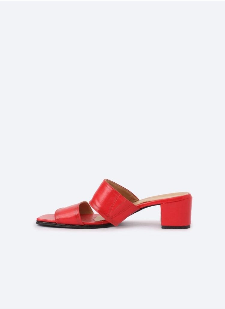 Zahwa Slipper Middle Heels Verne Square Shape  - Image 3