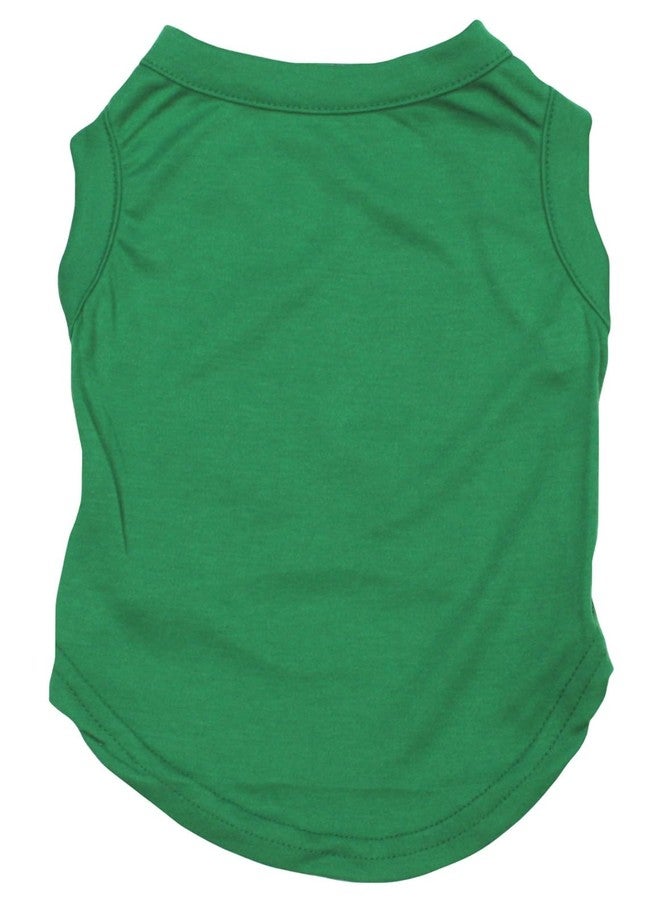 Petitebella Plain Single Color Puppy Dog Shirt (Kelly Green, Medium)