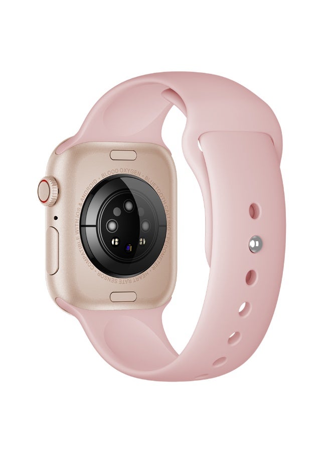 Outbox OB10 Limitless Smart Watch 2.04″ AMOLED Display, Bluetooth Calling, 100+ Sports Modes, Fitness & Health Tracker, Android & iOS – Pink - Image 5