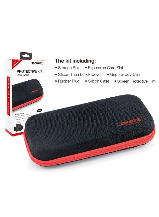 DOBE Dobe 7 In 1 Protective Kit for Nintendo Switch TNS-1749  - Image 2