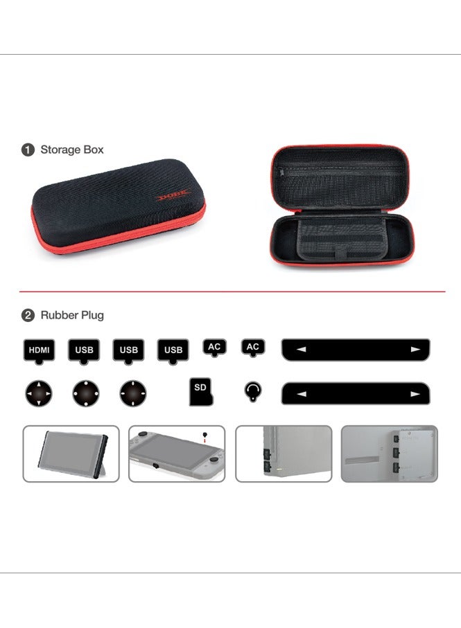 DOBE Dobe 7 In 1 Protective Kit for Nintendo Switch TNS-1749  - Image 4