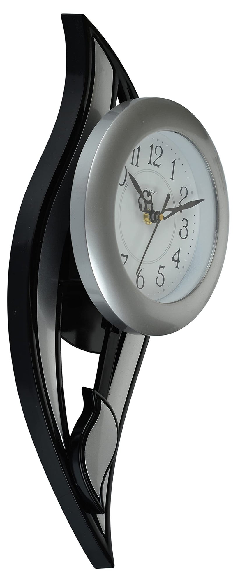 Harbour Analog Latest Stylish New Models Wall Clock with Pendulum for Home Living Room Hall Bedroom (Size Height 42.5 CM X Width 17.5 CM)- Home Decor Big Size Wall Clock MJ AD 18-2 - Image 3