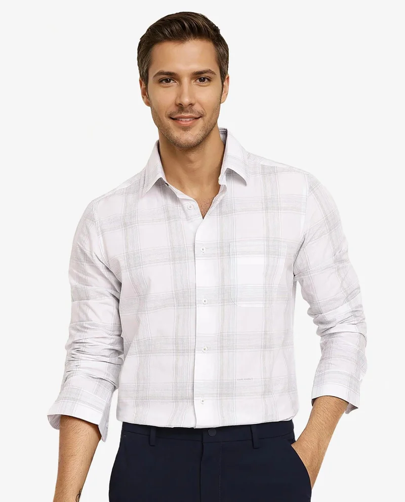 Rare Rabbit Men's Cotton Check Shirt