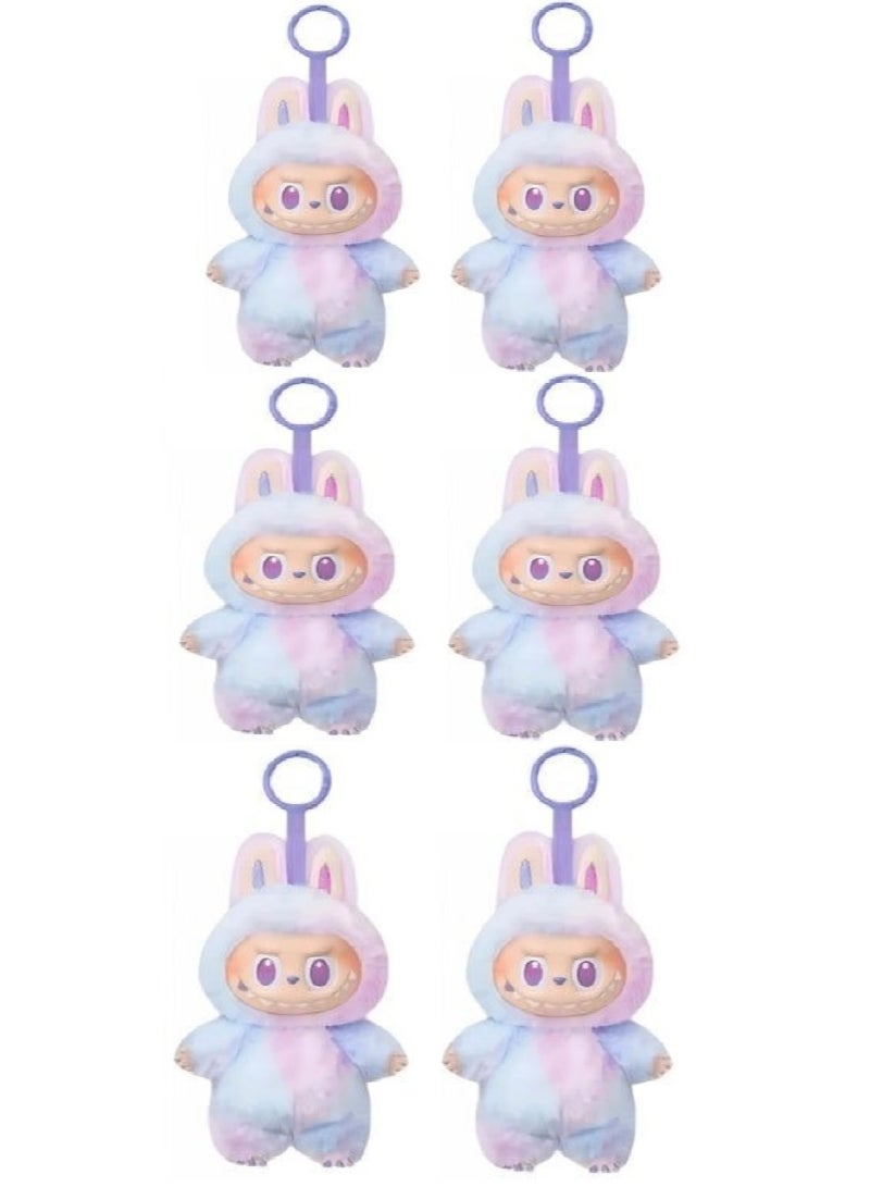 Pop Mart x Bobo & Coco Labubu V3 Monster Doll 16cm Random Color (Surprise Blind Box)Pack Of 6