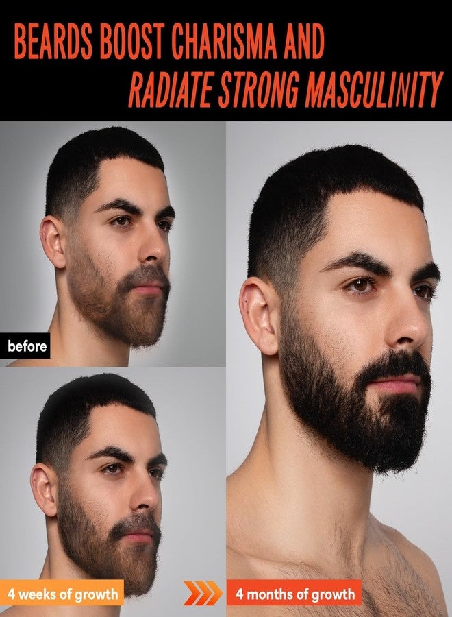 Natural Vine 5% Minoxidil Beard Growth Oil for Men: Minoxidil for Men Beard Hair Regrowth Serum with Biotin and Caffeine - Unleash Your Wildness with Stronger Thicker Fuller Beard 2 FL OZ/60mL - Image 4